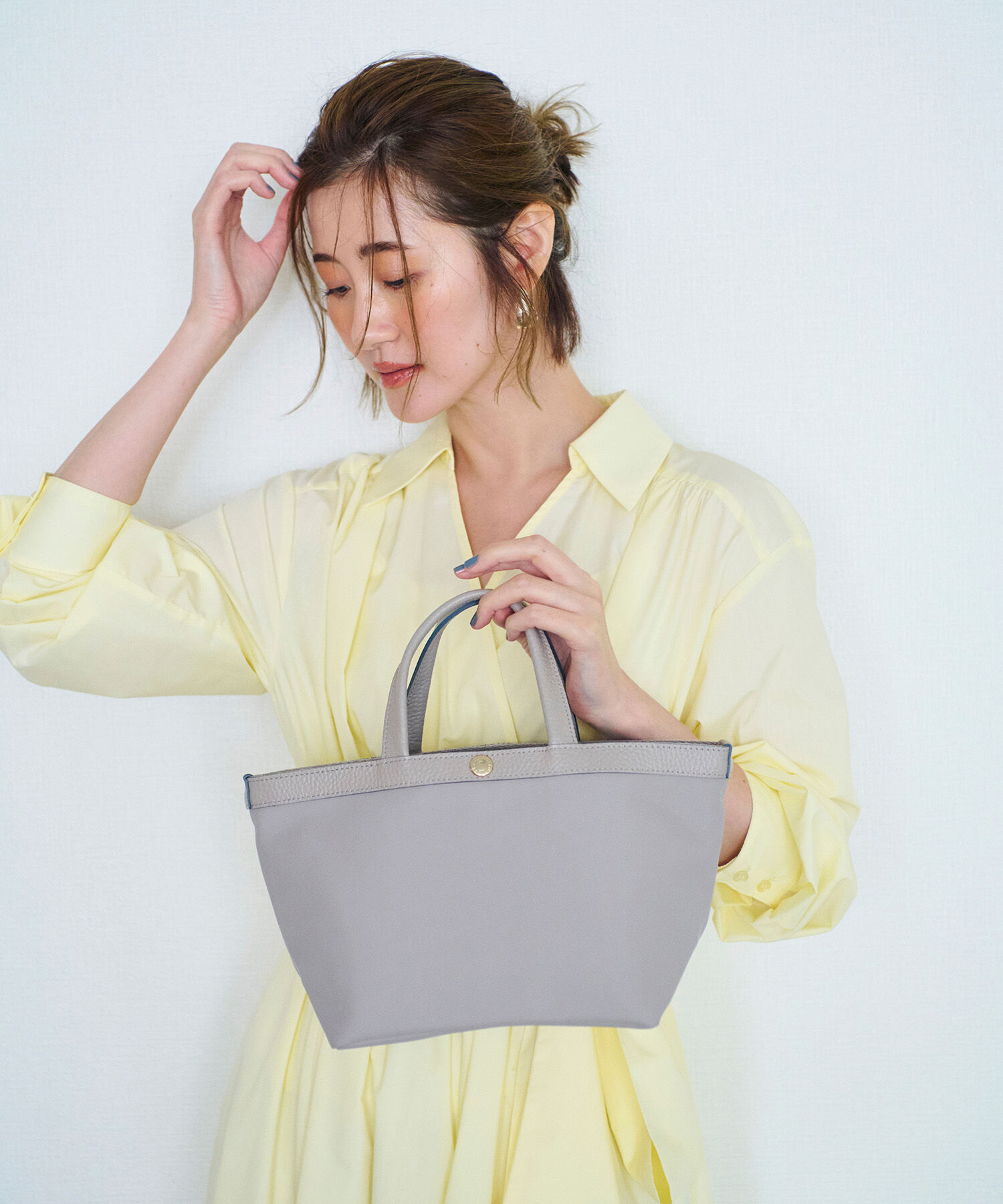 TOPKAPI BREATH「【Breath TOPKAPI】Bright ブライト スリーポケット ミニ トートバッグ」|トートバッグ|