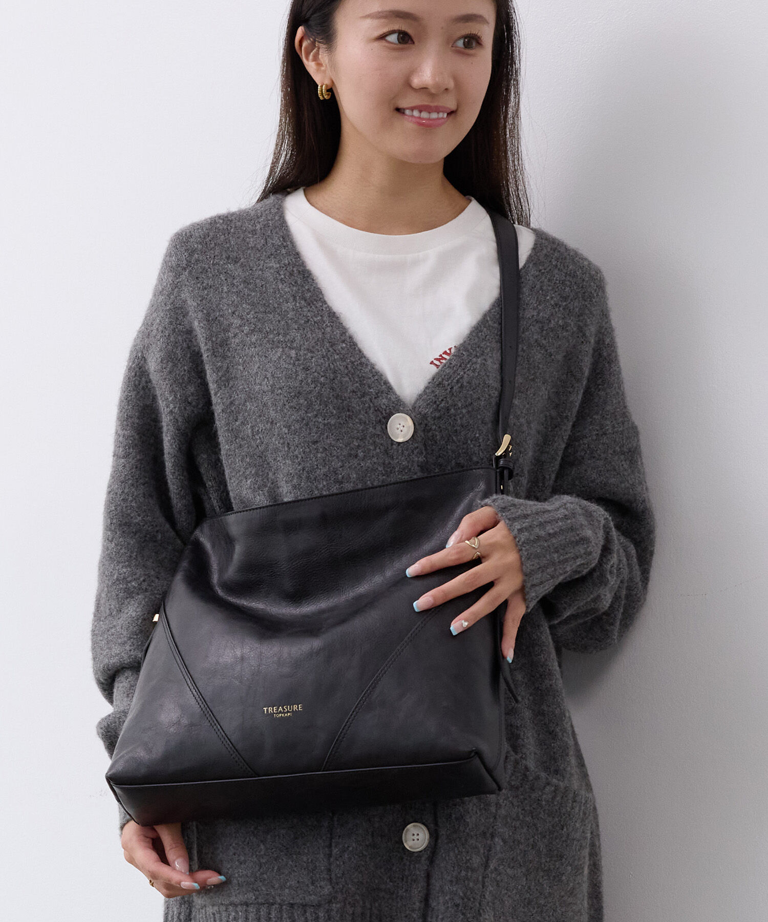 TOPKAPI TREASURE「【TREASURE TOPKAPI】アンティーク調レザー ワンハンドル ショルダー バッグ」|ショルダー・メッセンジャー|