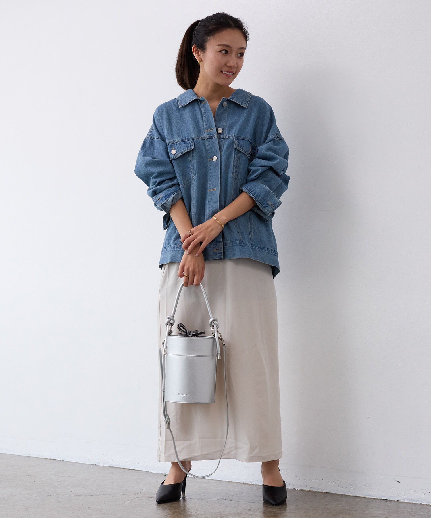 TOPKAPI TREASURE「【TREASURE TOPKAPI】 バケツ 巾着 ショルダー バッグ」|ショルダー・メッセンジャー|