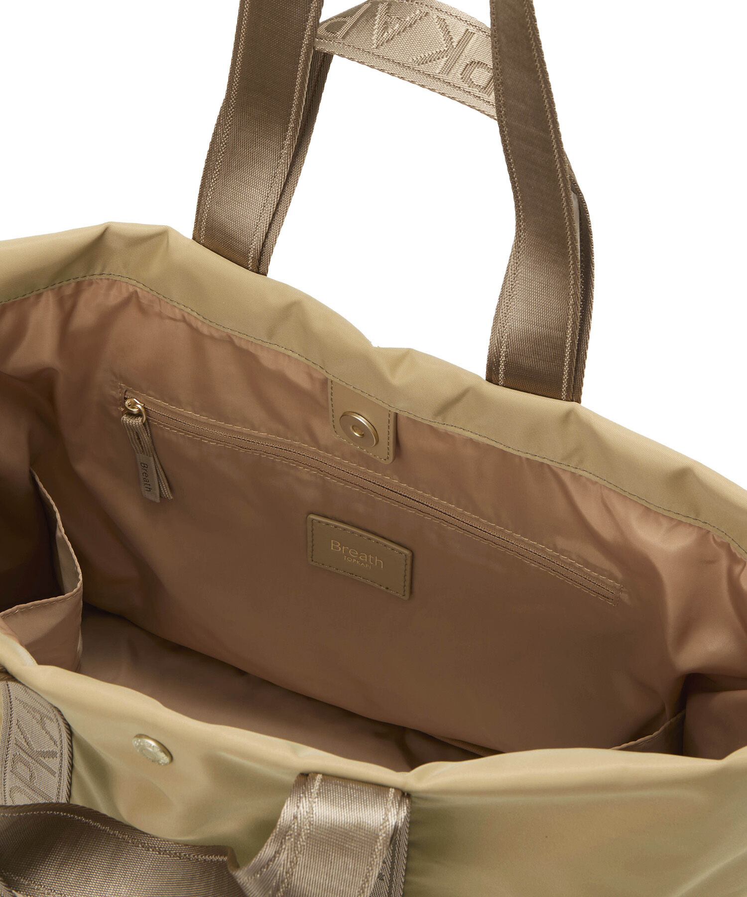 TOPKAPI BREATH「【Breath TOPKAPI】Freely フリーリー ナイロン ロゴテープ ダブルハンドル 2way トートバッグ」|トートバッグ|