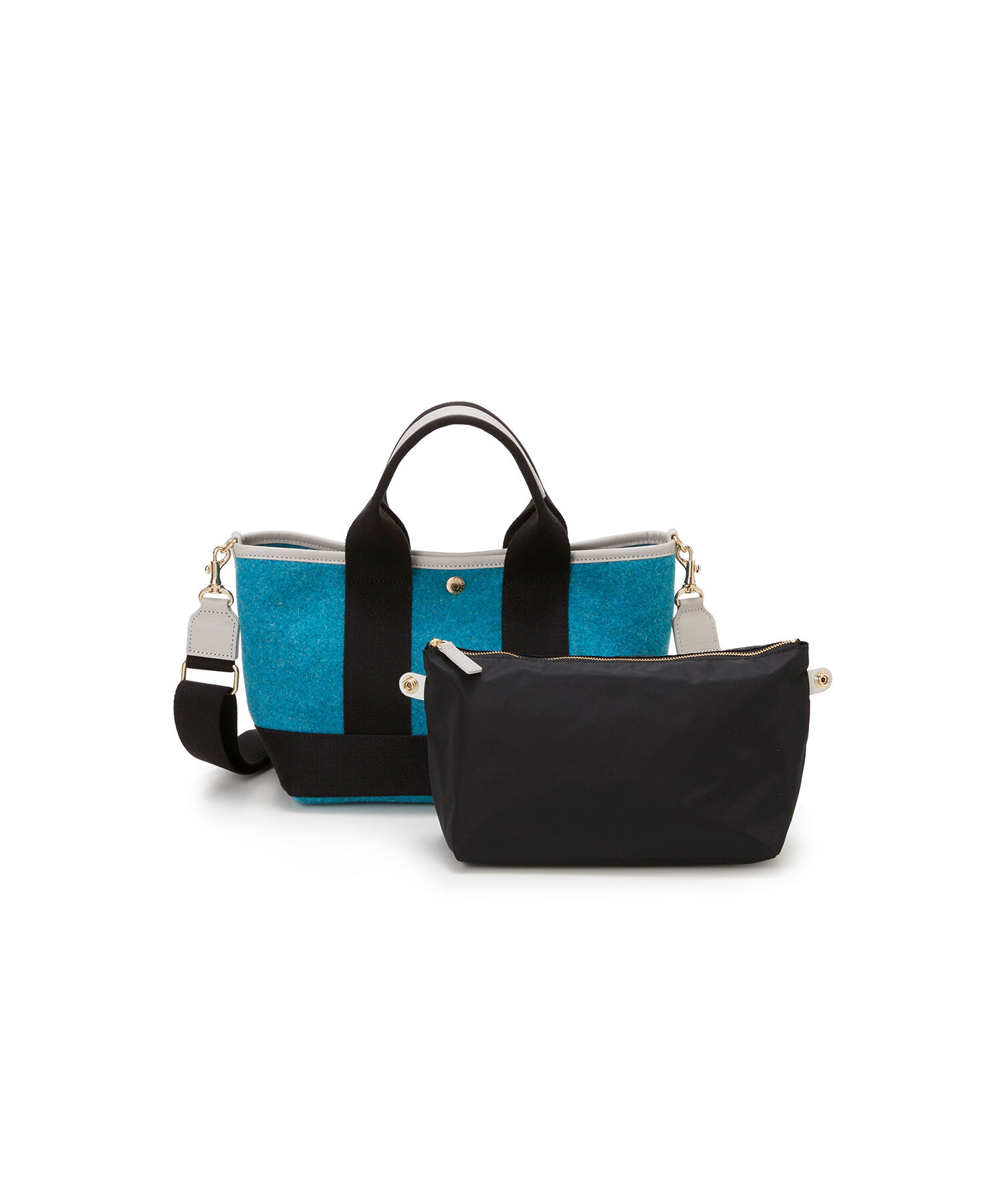 TOPKAPI BREATH「【Breath TOPKAPI】イタリアンフェルト ショルダー付 ミニ トートバッグ S」|トートバッグ|