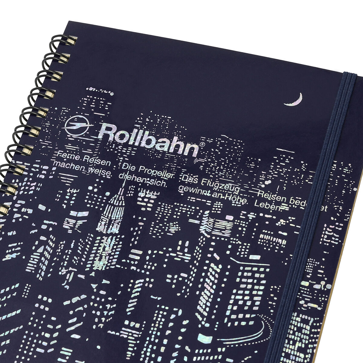 Rollbahn「ロルバーン ポケット付メモ スパークル L」|ステーショナリー|