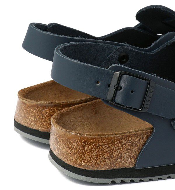 BIRKENSTOCK「【ビルケンシュトック】トキオ スーパーグリップソール/ブルー ナチュラルレザー/クロッグ メンズ」|サンダル|