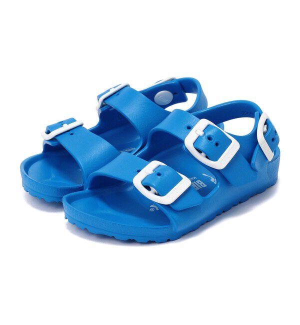 BIRKENSTOCK「【ビルケンシュトック】ミラノ イーブイエー/スキューバブルー EVA/サンダル キッズ/MILANO」|サンダル|ブルー