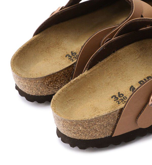 BIRKENSTOCK「【ビルケンシュトック】ローリー/ライトブラウン ビルコフロー/クロッグ レディース/ROWLEY」|サンダル|