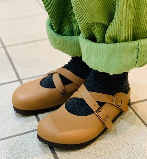 BIRKENSTOCK「【ビルケンシュトック】ローリー/ライトブラウン ビルコフロー/クロッグ レディース/ROWLEY」|サンダル|