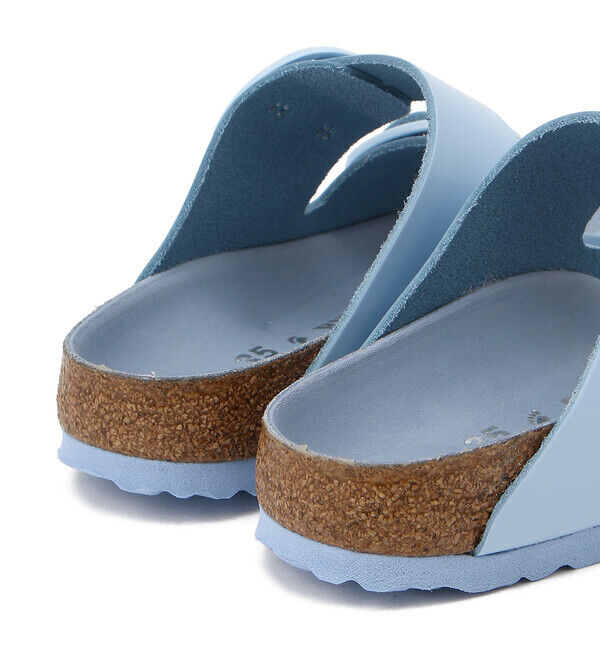BIRKENSTOCK「【ビルケンシュトック】アリゾナ ビッグバックル ハーフエクスクィジット/パテントブルー/サンダル」|サンダル|