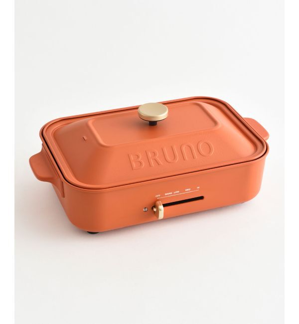 BRUNO「コンパクトホットプレート」|電化製品|レッド