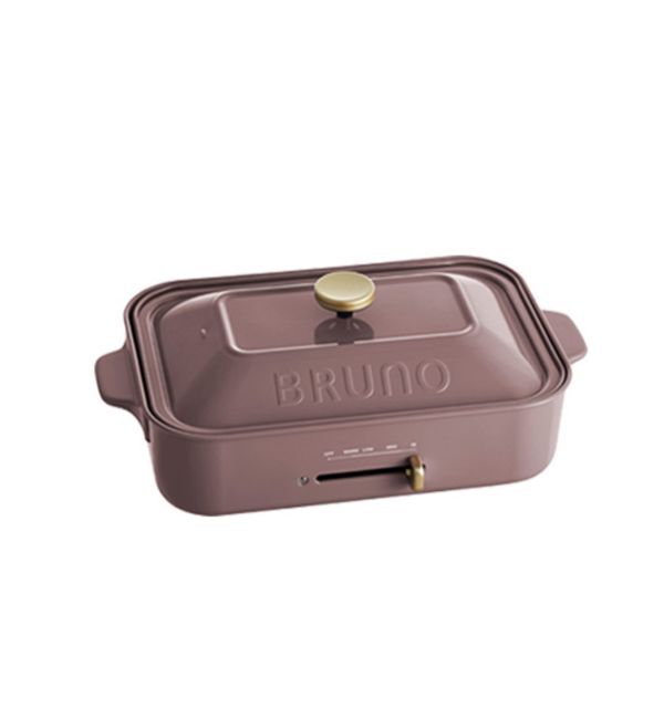 BRUNO「コンパクトホットプレート」|電化製品|パープル