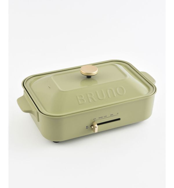 BRUNO「コンパクトホットプレート」|電化製品|ライトグリーン