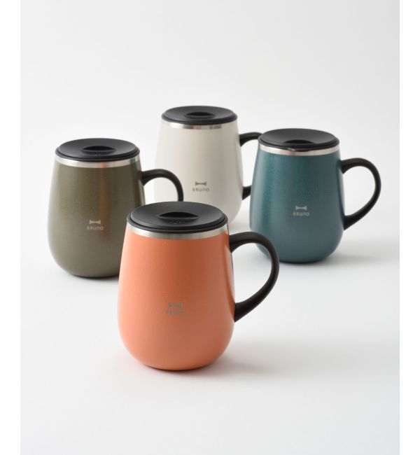 BRUNO「蓋つきステンレスマグ tall」|グラス・マグカップ|
