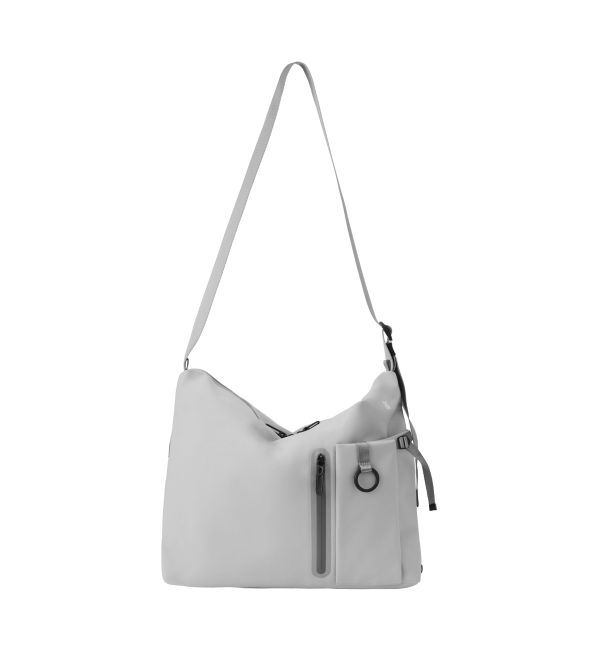 MILESTO「LIKID ラウンドショルダーバッグ L」|ショルダー・メッセンジャー|グレー