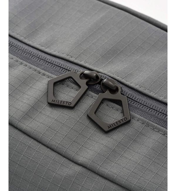 MILESTO「Hutte ラウンドバックパック」|リュック|