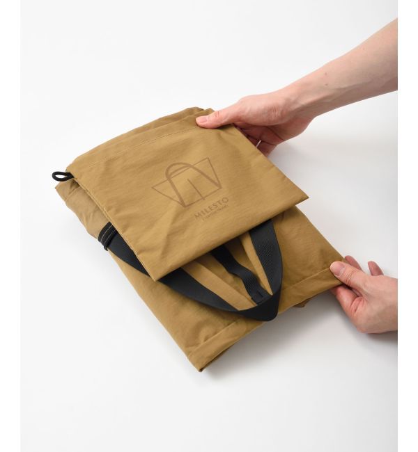 MILESTO「MILESTO UTILITY パッカブルビッグトートバッグ」|トートバッグ|
