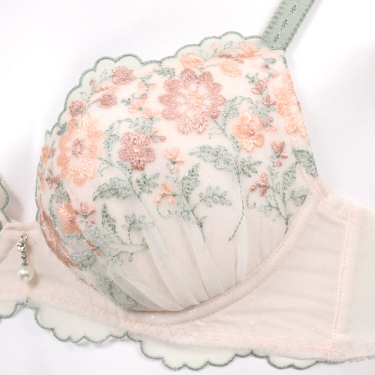 intesucre「アンテシュクレ 毎日フィットブラ ぴったり丸胸タイプ ブラセット IBT335」|インナー|