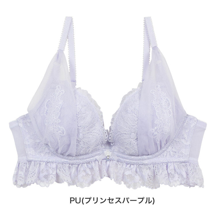 intesucre「アンテシュクレ 毎日フィットブラ Wパッドボリュームタイプ ブラジャー単品 IBT369」|インナー|