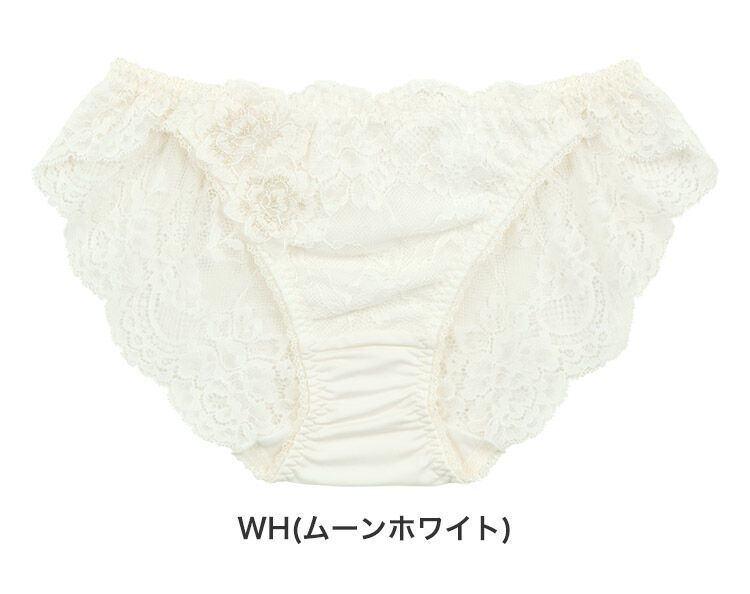 intesucre「アンテシュクレ narue&times;intesucre IBT375ペア バックレースショーツ ISD375」|インナー|WH