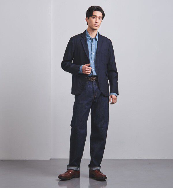 UNITED ARROWS「<HAND ROOM (ハンドルーム）> ストレート デニム」|チノ|