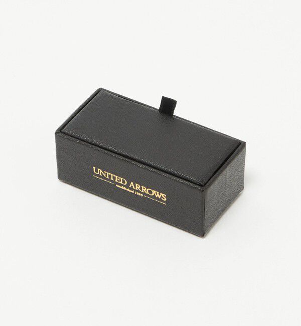 UNITED ARROWS「ブロック スクエア カフリンクス」|ネクタイピン・カフスボタン|