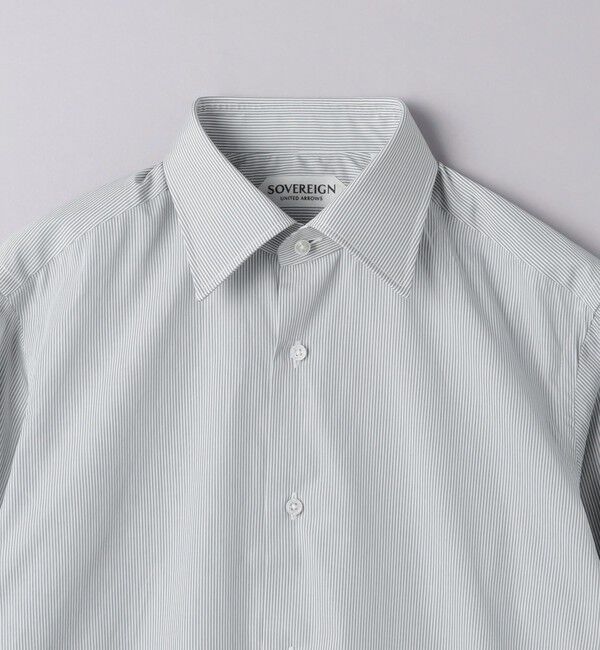 UNITED ARROWS「＜SOVEREIGN＞ CANCLINI/キャンディストライプ  セミワイドカラーシャツ」|シャツ・ブラウス|