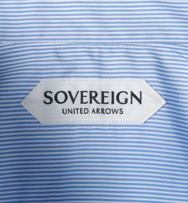 UNITED ARROWS「＜SOVEREIGN＞ CANCLINI/キャンディストライプ  セミワイドカラーシャツ」|シャツ・ブラウス|