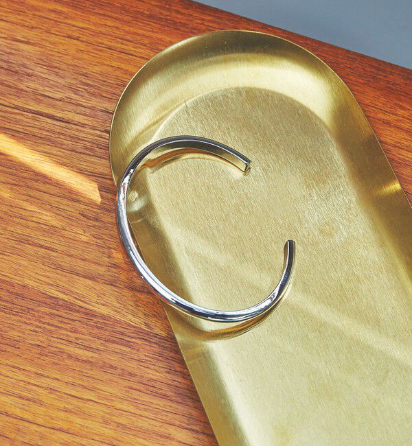 UNITED ARROWS green label relaxing「GLR ラウンド バングル」|ブレスレット・バングル|SILVER