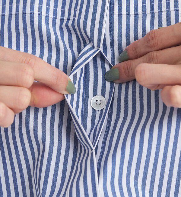 UNITED ARROWS green label relaxing「フレアスリーブ クロップド シャツ -マシンウォッシャブル・UVカット-」|シャツ・ブラウス|