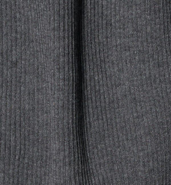 BEAUTY&YOUTH UNITED ARROWS「コットンリブ オープンカラーニット ウォッシャブル」|ニット・セーター|