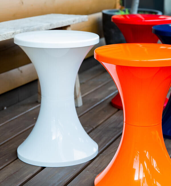 BEAMS「Stamp / Tamtam Pop スツール」|その他|WHITE