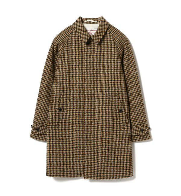 BEAMS PLUS「BEAMS PLUS / ハリスツイード バルカラー コート」|その他|