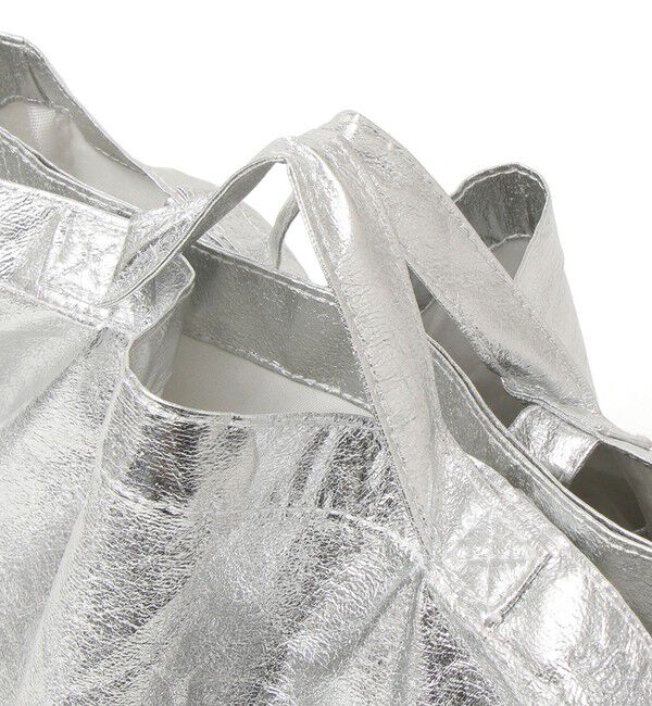 SHIPS for women「メタリック 3パーテーション エコバッグ 」|エコバッグ|