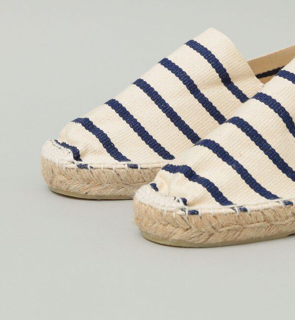 SHIPS「LA MAISON DE LESPADRILLE: エスパドリーユ ボーダー」|スリッポン|