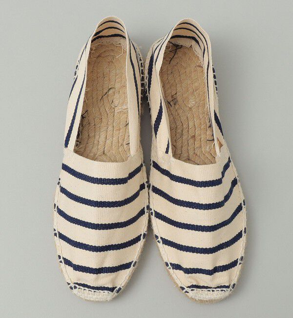 SHIPS「LA MAISON DE LESPADRILLE: エスパドリーユ ボーダー」|スリッポン|