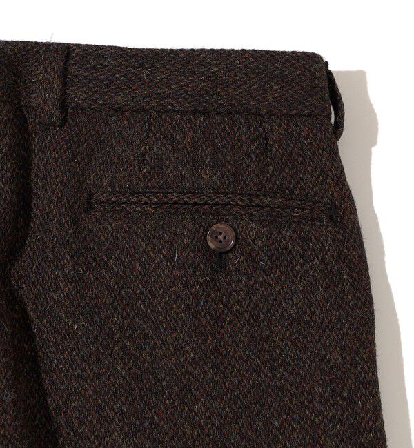 SHIPS「Southwick: HarrisTweed 1タック IVY トラウザーズ」|スラックス|