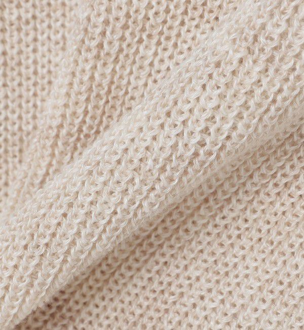 SHIPS「SHIPS:〈手洗い可能〉リネン/コットン メランジ ニットベスト」|ベスト・ジレ|