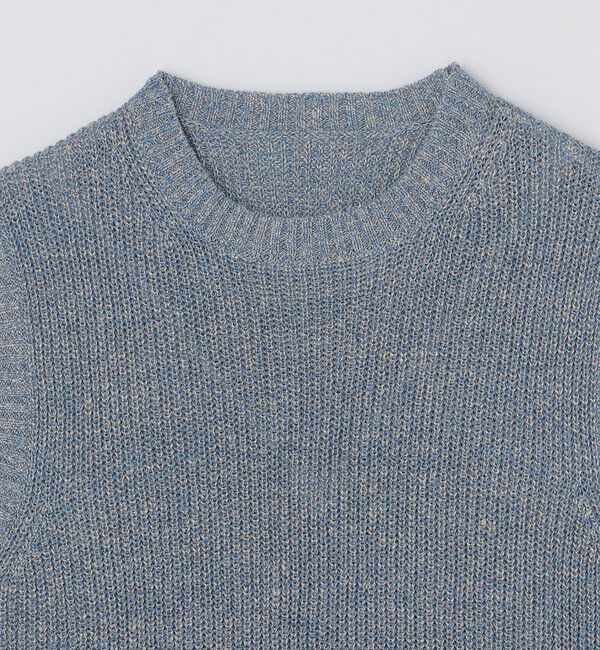 SHIPS「SHIPS:〈手洗い可能〉リネン/コットン メランジ ニットベスト」|ベスト・ジレ|