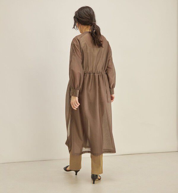 SHIPS for women「〈手洗い可能〉カールマイヤー 羽織り ワンピース◇」|ワンピース|