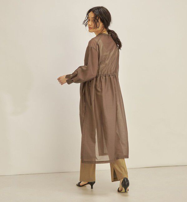 SHIPS for women「〈手洗い可能〉カールマイヤー 羽織り ワンピース◇」|ワンピース|