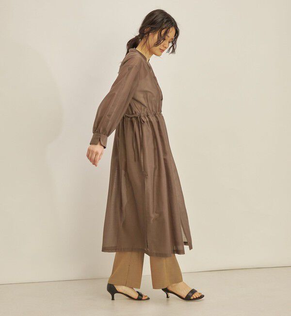 SHIPS for women「〈手洗い可能〉カールマイヤー 羽織り ワンピース◇」|ワンピース|