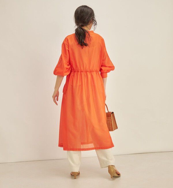 SHIPS for women「〈手洗い可能〉カールマイヤー 羽織り ワンピース◇」|ワンピース|