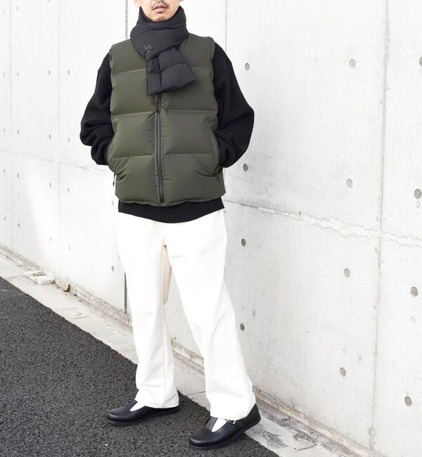 SHIPS any「【Begin9月号 BB10 掲載】SHIPS any: 〈手洗い可能・撥水加工〉エアダウン 2WAY ベスト◇」|ベスト・ジレ|