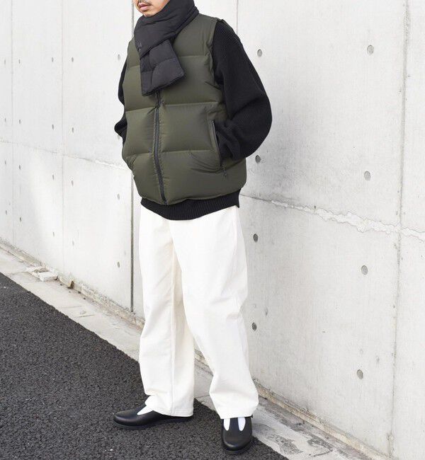 SHIPS any「【Begin9月号 BB10 掲載】SHIPS any: 〈手洗い可能・撥水加工〉エアダウン 2WAY ベスト◇」|ベスト・ジレ|