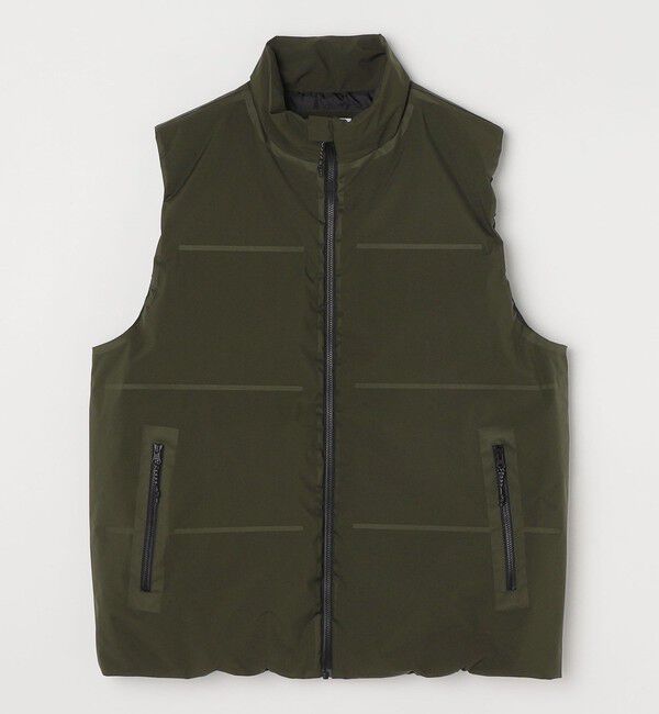 SHIPS any「【Begin9月号 BB10 掲載】SHIPS any: 〈手洗い可能・撥水加工〉エアダウン 2WAY ベスト◇」|ベスト・ジレ|