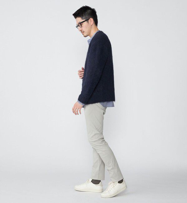 SHIPS「SHIPS: japan quality オイカワデニム縫製 ピケ ストレッチ 5ポケット 」|チノ|