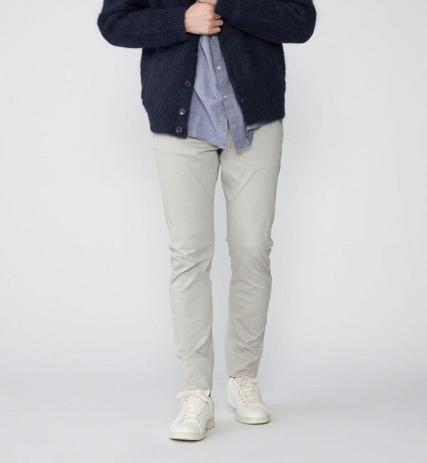 SHIPS「SHIPS: japan quality オイカワデニム縫製 ピケ ストレッチ 5ポケット 」|チノ|