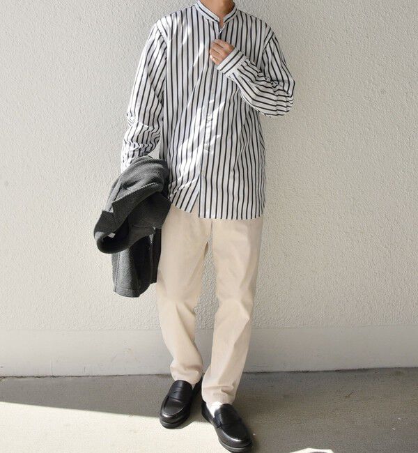 SHIPS any「SHIPS any: ストレッチ コーデュロイ テーパード イージー パンツ 24FW◇」|チノ|