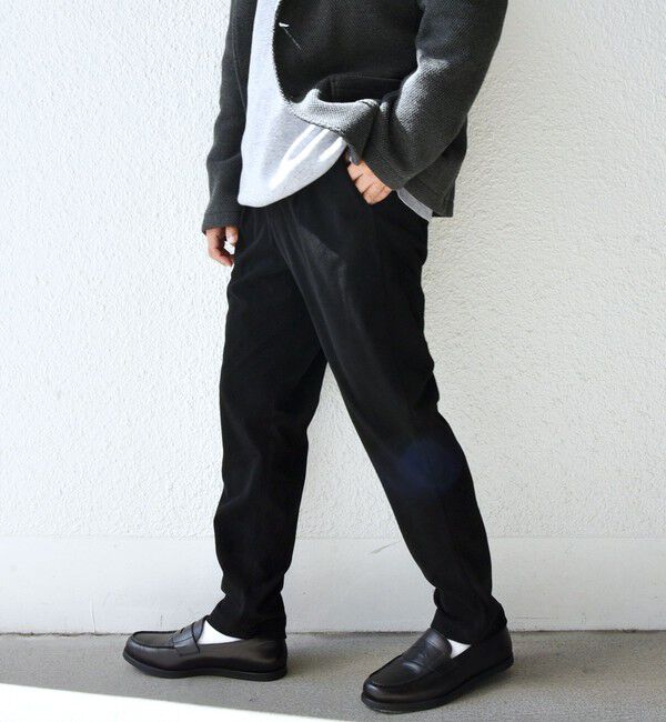 SHIPS any「SHIPS any: ストレッチ コーデュロイ テーパード イージー パンツ 24FW◇」|チノ|