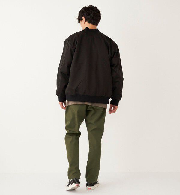 SHIPS Colors 「SHIPS Colors:〈撥水〉ボア ボマー ジャケット」|ブルゾン・スタジャン|