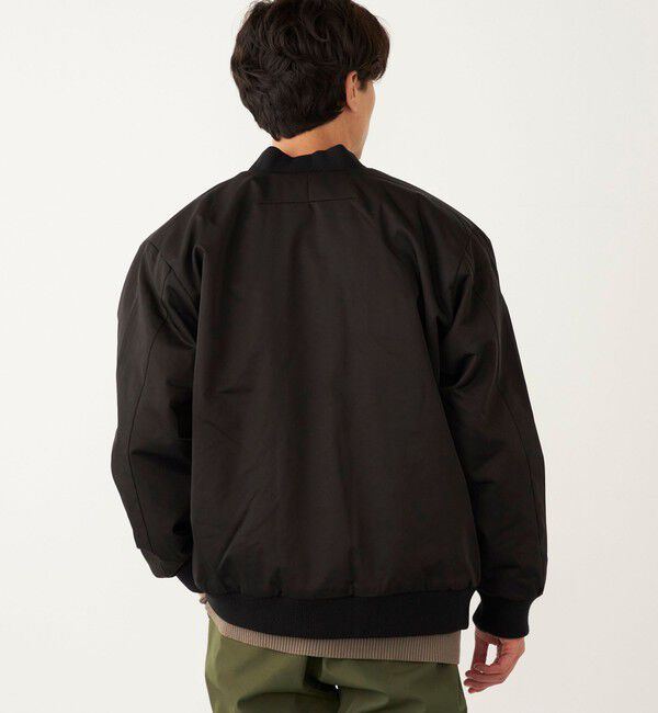 SHIPS Colors 「SHIPS Colors:〈撥水〉ボア ボマー ジャケット」|ブルゾン・スタジャン|