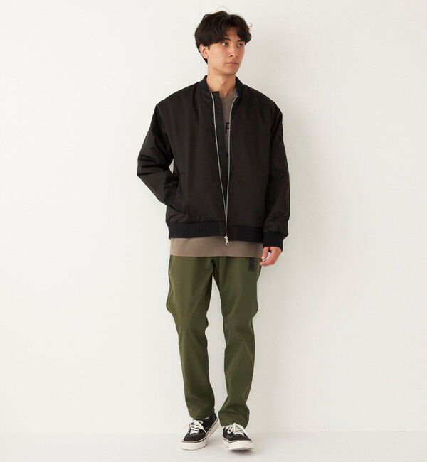 SHIPS Colors 「SHIPS Colors:〈撥水〉ボア ボマー ジャケット」|ブルゾン・スタジャン|